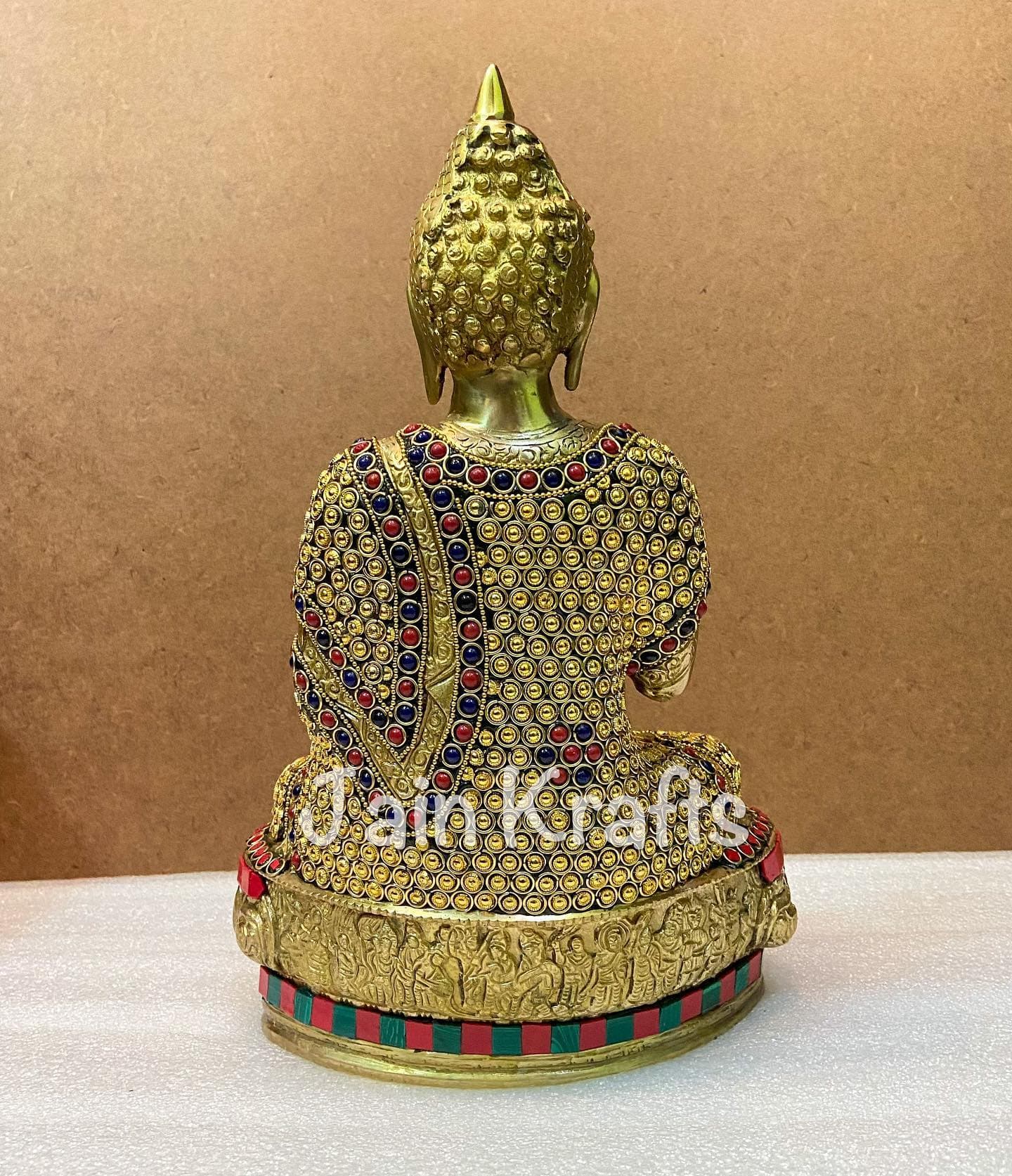 Brass Sitting Hanuman Ji Idol – Small Size